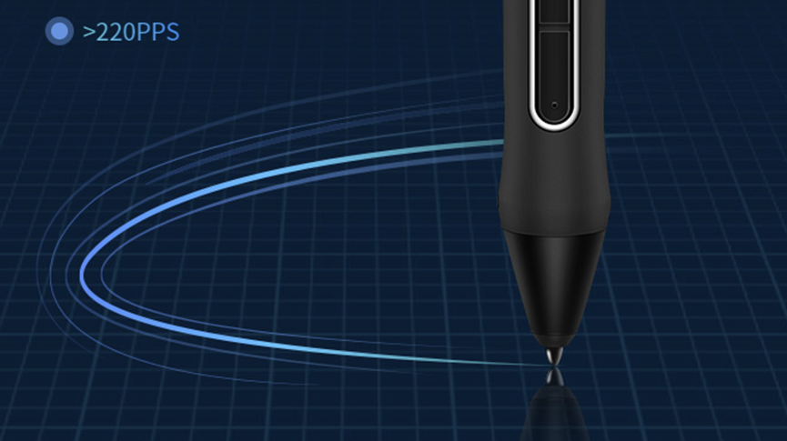 展示了笔的读取速率